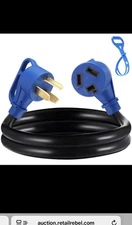 Kanayu 3 Prong DryerEV Extension Cord 6 ft 6 in 30 Amp NEMA 1030P to 1030R