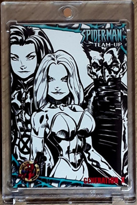 1997 Spider-Man Red Foil Card 46 GENERATION X.
