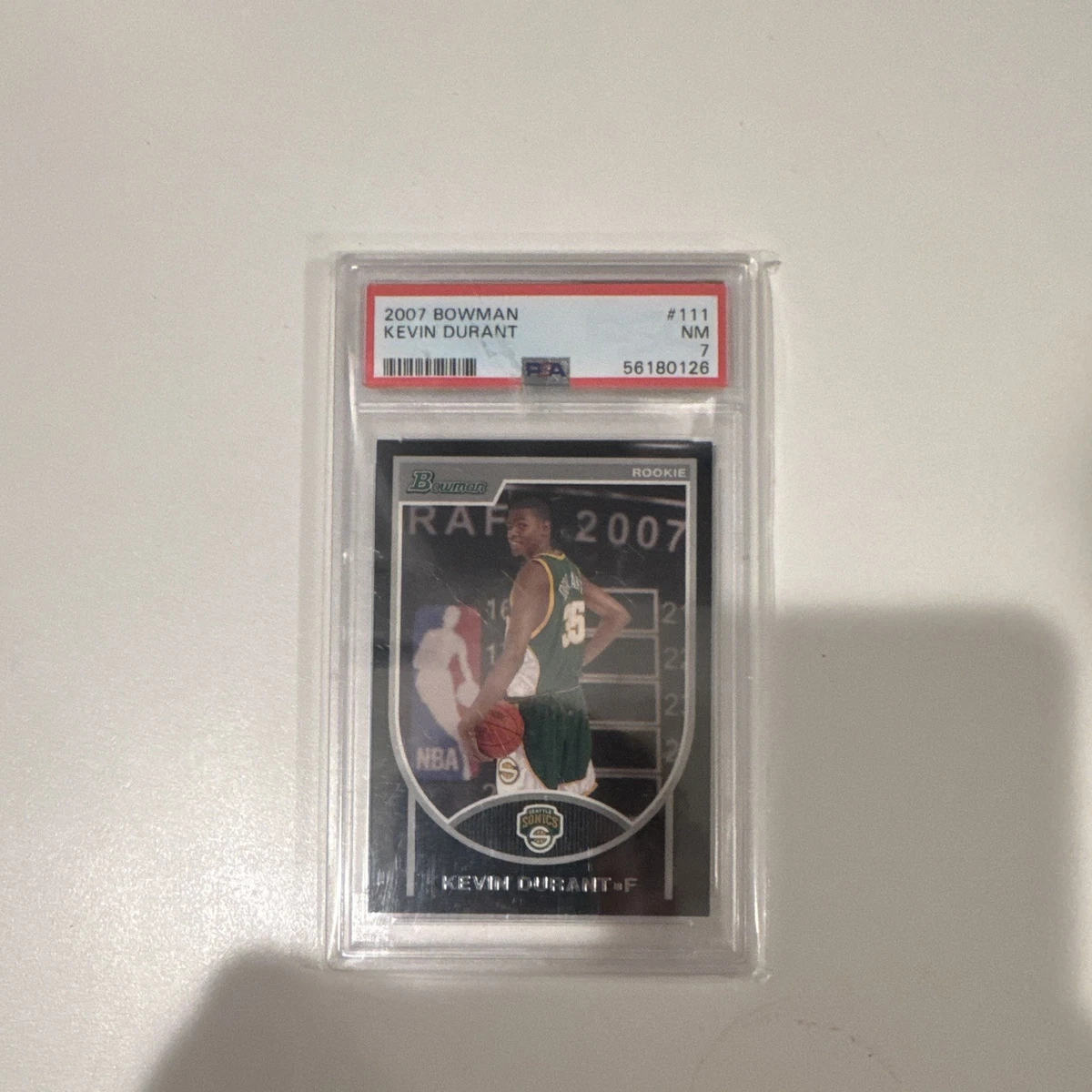 Kevin Durant Basketball 2007-08 Season Serial Numbered Sports
