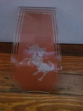Ok Lighting Touch Lamp Replacement Glass Panel Pink Unicorn