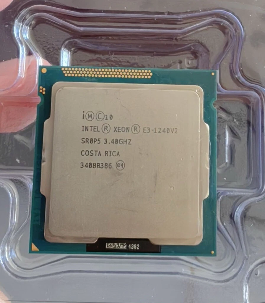 Xeon Intel Xeon E3-1240 V2 Processor Model Computer Processors