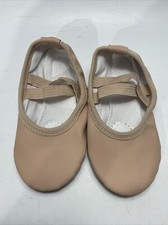 Stelle Canvas Ballet Pink Shoes Dancewear Size 6MT Medium Kids / Girls New