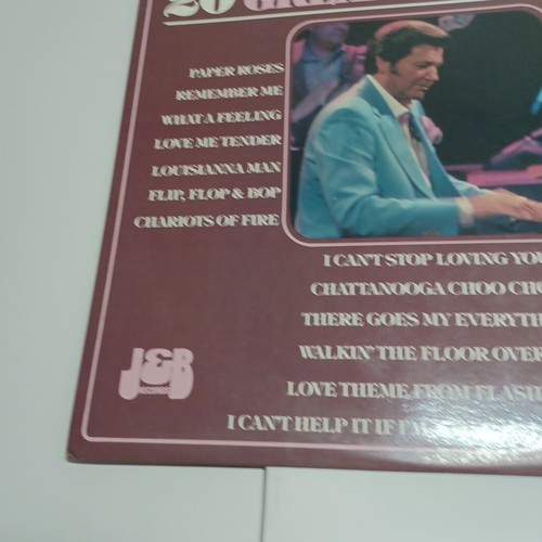 Floyd Cramer 20 Great Piano Hits 1985 Lp Vinyl Record Album - Picture 2 of 11