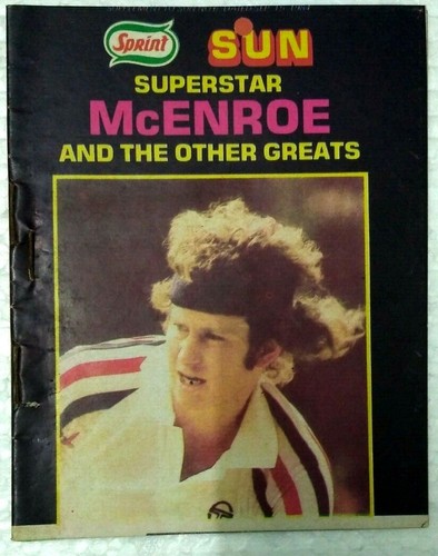 INDIA MAGAZINE THE SUN SEP 1984 PINUPS MONROE , WITH TENNIS McENROE BOOKLET - Picture 3 of 12