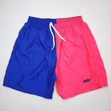 Vintage 90s Mitre Colorblock USA MADE Mens L Nylon Windbreaker Soccer Shorts