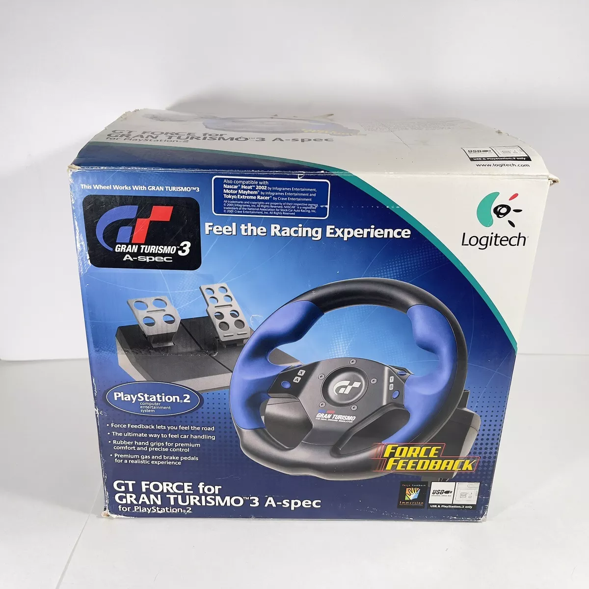 Logitech Driving Force Pro Steering wheel for PC, PlayStation 2 and 3 for  Sale in City of Industry, CA - OfferUp