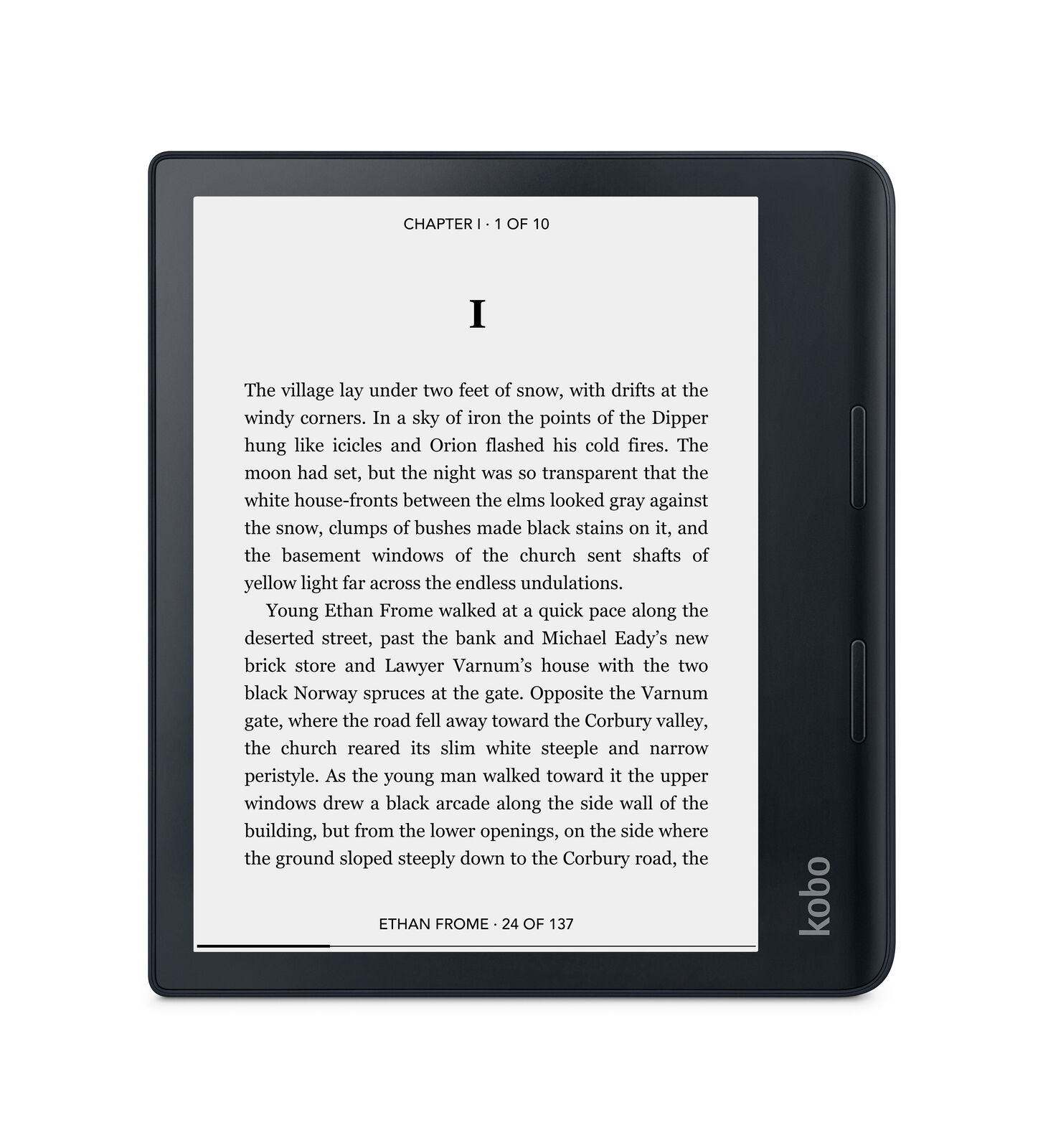 Kobo Sage eReader 8? HD Touchscreen Waterproof Bluetooth WiFi 32GB Black NEW