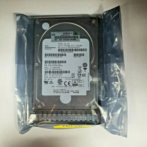 HPE 872735-001 872475-B21 300GB 12G SAS 10K SFF 2.5" DC SC HDD Hard Drive NEW - Image 3 of 4