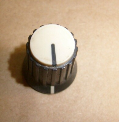 JVC Audio Mixer MI-2000 MI-2000U 8 Channel - ONE ORIGINAL WHITE & BLACK KNOB 