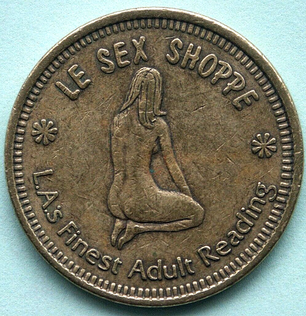 Le Sex Shoppe Shop Adult Bookstore LA Token Los Angeles | eBay