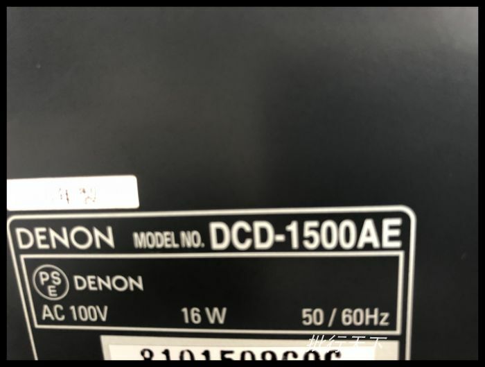 DENON DCD1500AE ジャンク 1PC Used Denon DCD-1500AE fever CD player | eBay