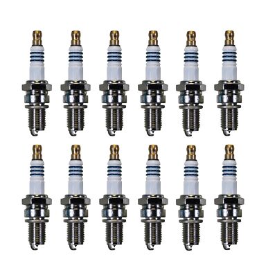 Denso Set 12 Iridium Power Spark Plugs Gap 0.032 For Ferrari H12 Lamborghini V12
