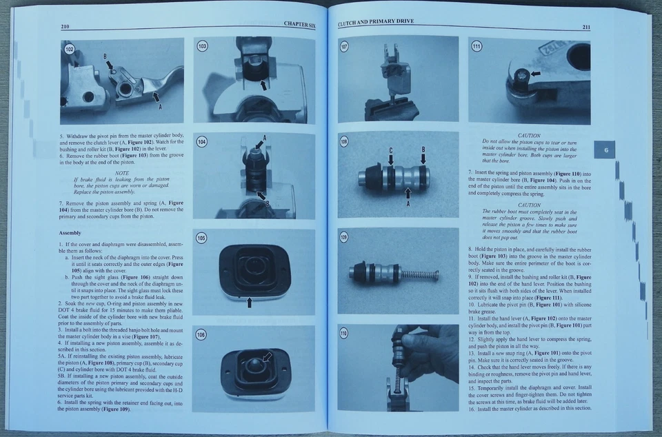 Harley-Davidson Dyna Super Street Wide Glide Clymer 2006-2011 FXD manual de reparación Foto 4 de 4