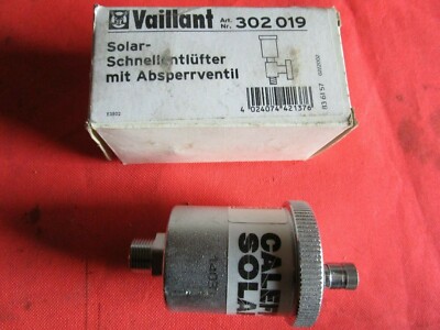 Vaillant Solar-System Solar-Schnellentlüfter, Art. 302019