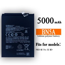New BN5A Replacement Battery For Xiaomi Poco M3 Pro 5G M3 5000mAh  Tools Set