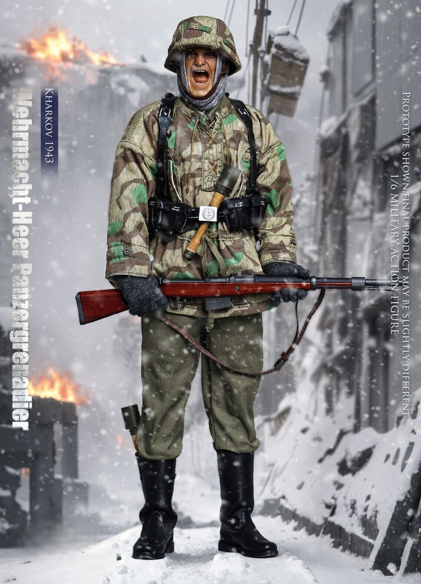 UJINDOU UD9041 German Army Panzergrenadier Kharkov 1943 1/6 UJINDOU UD9041 German Army Panzergrenadier Kharkov 1943 1/6