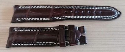 JAEGER LE COULTRE MASTER COMPRESSOR MEMOVOX CROCO STRAP STRAP mm.21 