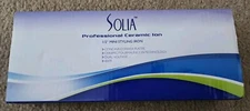 Solia Professional Ceramic Ion 1/2” Mini Styling Iron Flat Iron Hair Straighten