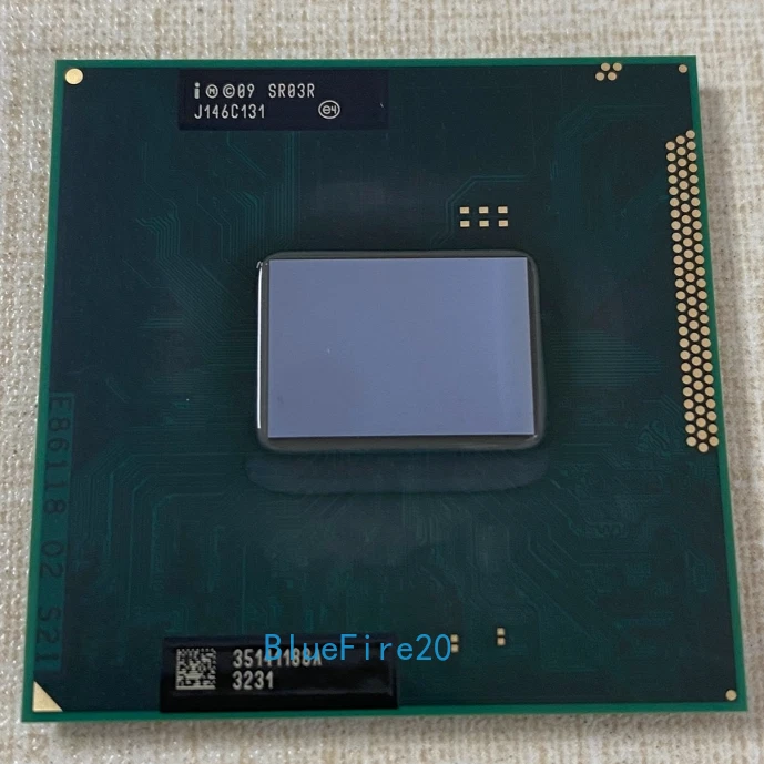 Intel Core i7-2640M 2.8GHz Dual-Core Socket G2 Laptop Processor CPU SR03R - Image 2 of 4