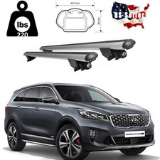 Roof Racks Cross Bars Aluminum Silver New For Kia Sorento 2016 2020