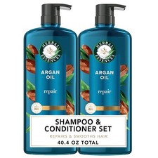Herbal Essences Argan Oil Repair Shampoo  Conditioner Set, Moisturizes  Smooth