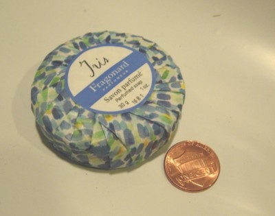WOMENS NEW RARE FRAGONARD IRIS PERFUME SOAP 1 OZ BAR BODY HAND SCENTED 