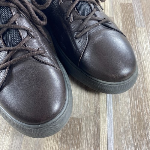Size 11.5 - Samual Hubbard Flight Low Top Mens Shoes Brown Leather - Picture 7 of 12