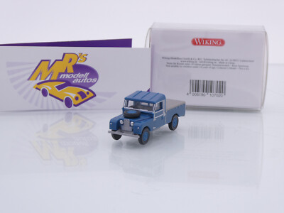 Wiking 0107 02 # Land Rover 107 Pickup Plane Baujahr 1954-58 '' azurblau '' 1:87