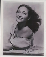 8x10 Reproduction Photo Actress Dorothy Lamour Sarong Queen