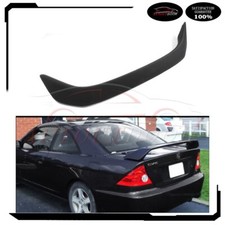 Rear Spoiler W Lights For Honda Civic Coupe 7th Gen 2001-2005 Unpaited Abs Rear Spoiler W Lights For Honda Civic Coupe 7th Gen 2001-2005 Unpaited Abs