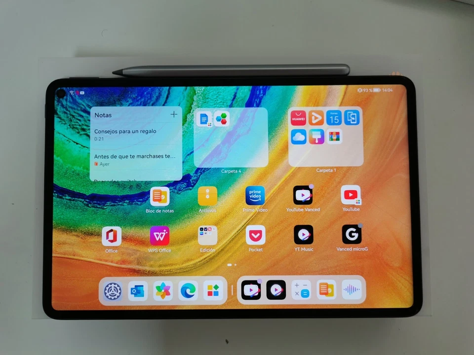 Tablet Huawei Matepad Pro con accesorios - Imagen 3 de 4