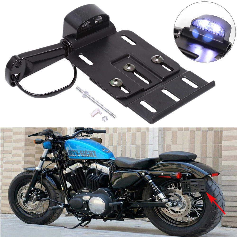 Thunderbike seitlicher Kennzeichenhalter für Sportster ab 04 (kurz Thunderbike seitlicher Kennzeichenhalter für Sportster ab 04 (kurz