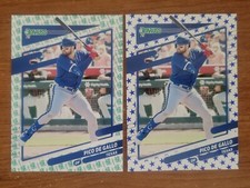2 x 2021 Donruss Pico De Gallo Variation Independence Day & Liberty Parallels