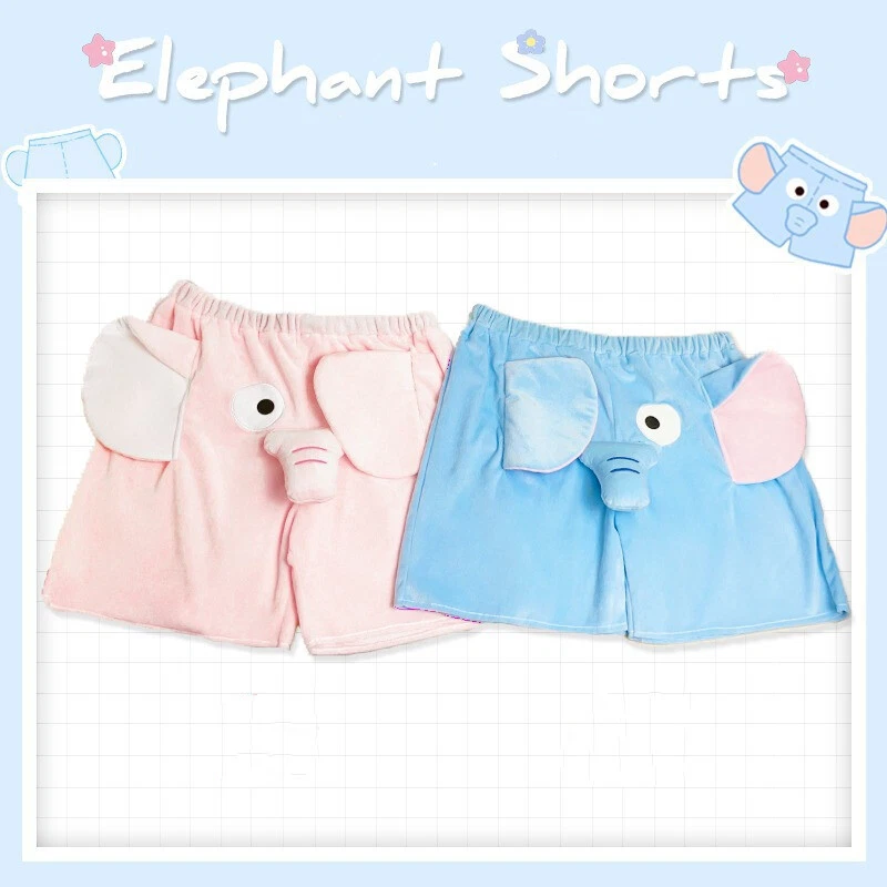 Pantalones Marea Verano Nuevo Lindo Divertido Nariz de Elefante Pantalones Cortos Pareja Pijama Foto 3 de 4