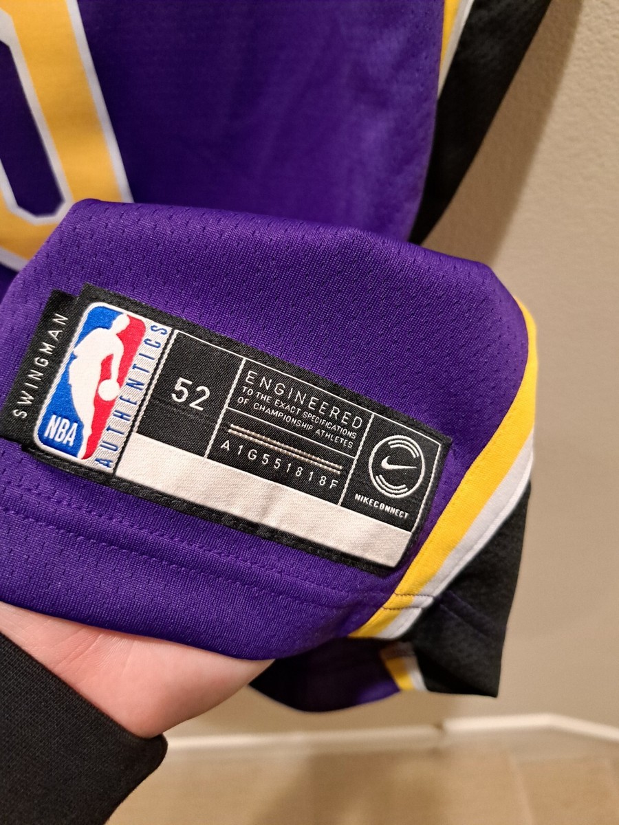 Nike Kyle Kuzma #0 LA Lakers Away Swingman Statement Edition Nike Kyle Kuzma #0 LA Lakers Away Swingman Statement Edition
