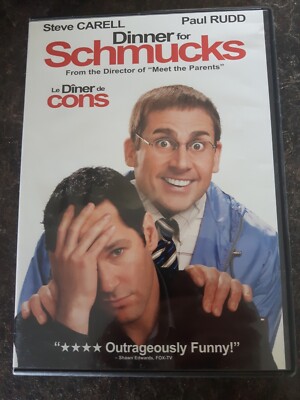 Dinner For Schmucks 2010 DVD Movie Widescreen Good Condition