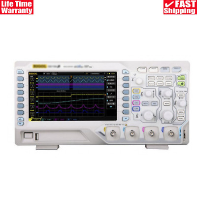 DS1202Z-E 200MHz Dual Channel Digital Oscilloscope 7'' LCD with 2 Original Probes
