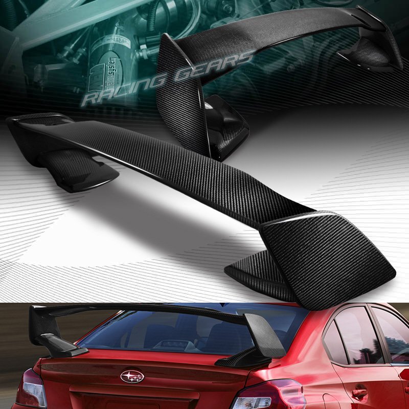 FIT 2015-2021 SUBARU WRX STI STI STYLE REAL FULL CARBON FIBER REAR