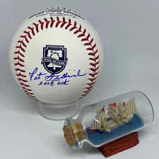 Pat Gillick signed Rawlings Phillies WOF Logo Baseball JSA COA Inscribed A2408