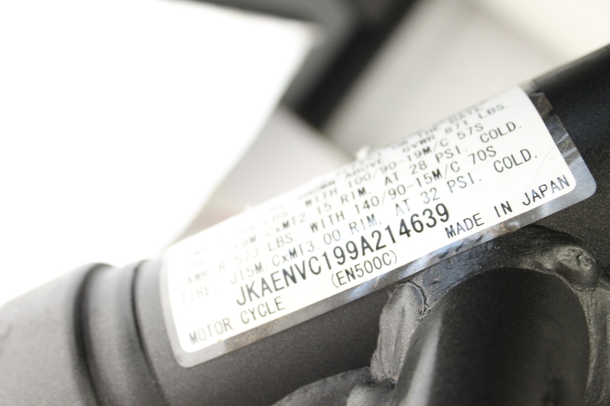 かさた 2008 2009 KAWASAKI VULCAN EN 500 OEM FRAME CHASSIS 32160-0262 for