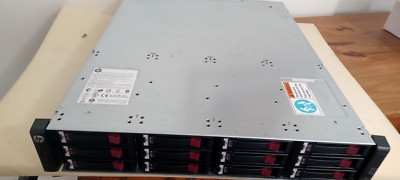 HP P2000 G3 MSA Storage Array 7,2TB (12x600GB 15K SAS) 2x BK829B 10GbE iSCSI