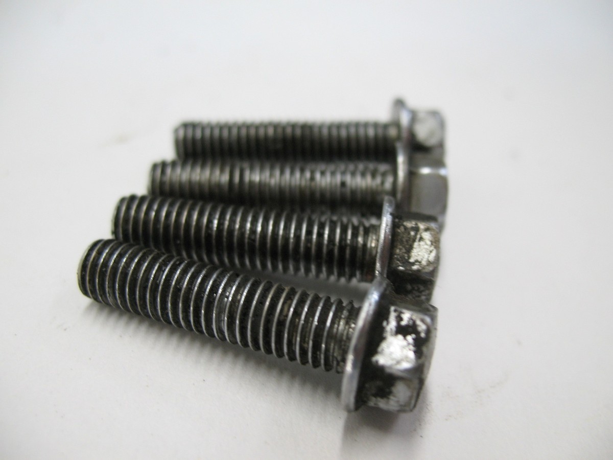 1985 KAWASAKI 454 LTD EN450 EN 450 SPROCKET COVER BOLTS 132E0625