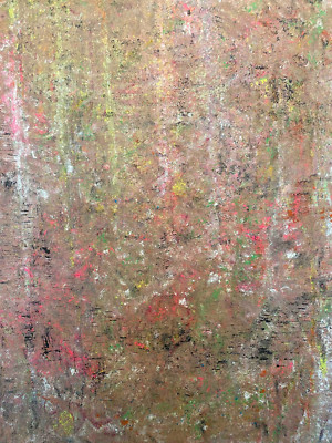 Acrylbild ''ENCHANTED FOREST'' 90x120 auf CANVAS ( nicht gerahmt )