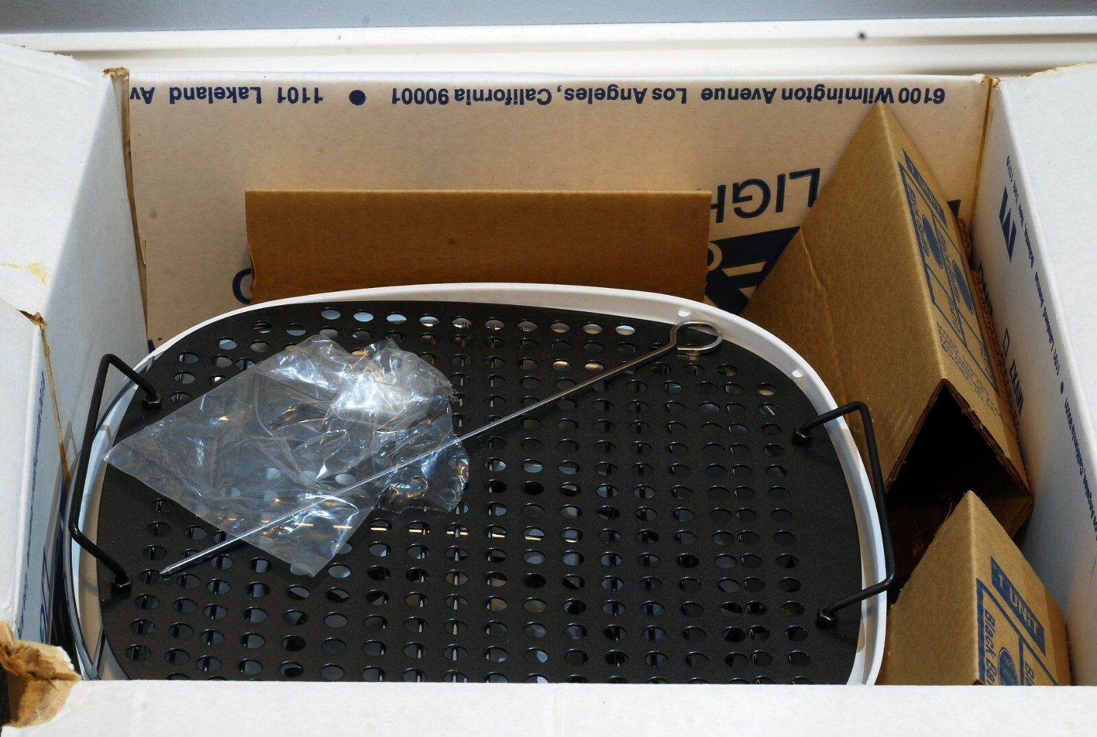 Vintage Contempra Indoor Anywhere Electric CharBQue Barbecue NEW Open