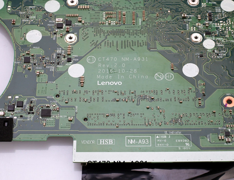 Lenovo Thinkpad T470 CT470 Motherboard NM-A931 I5-7300U UMA 01HX648 01AX969 - Image 3 of 3