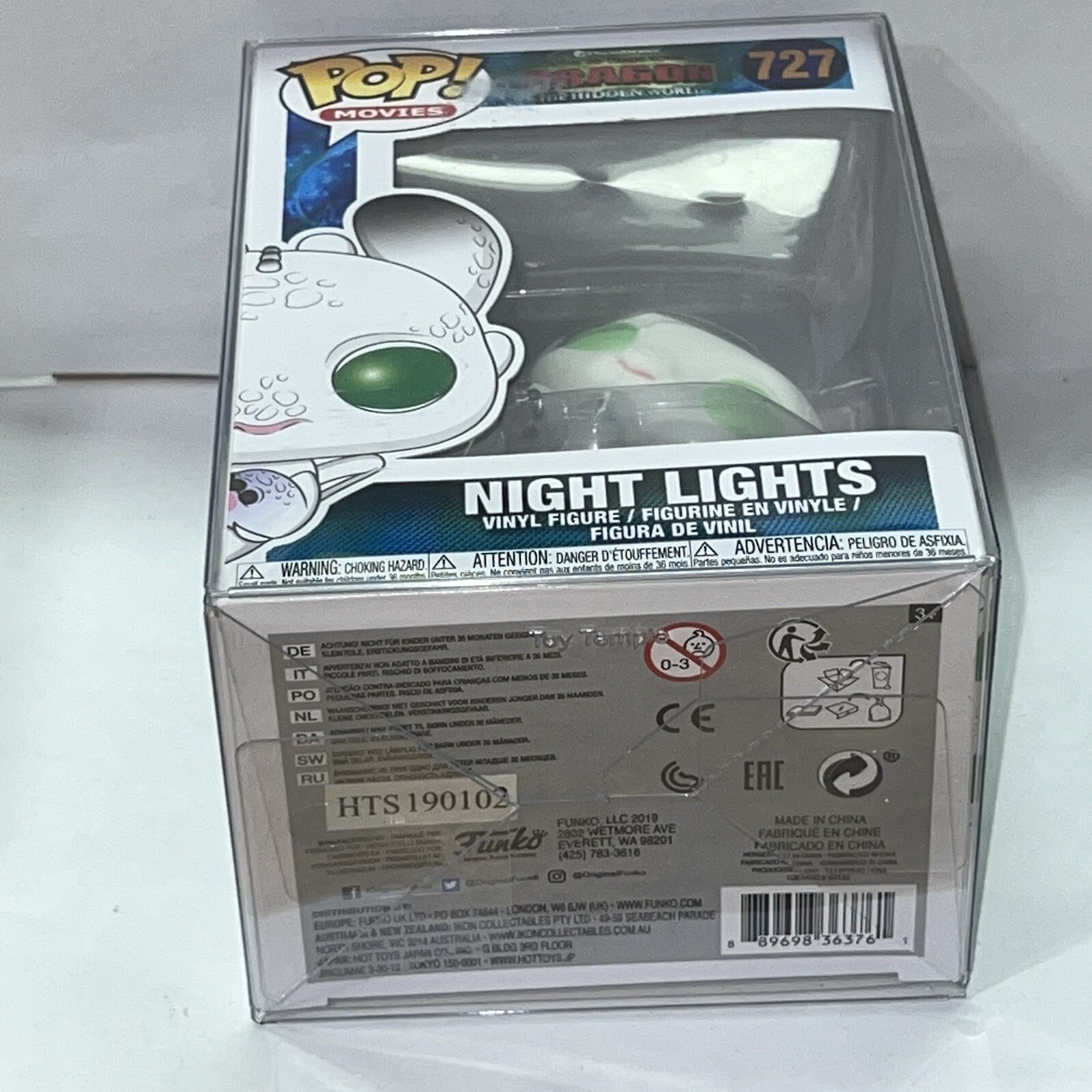 Funko POP! How To Train Your Dragon Night Lights 727 w/ Protector SHIPS SAME DAY eBay