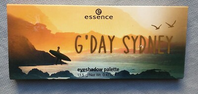 New Essence G'day Sydney Eyeshadow Palette Number 01  (9 Colors) No Plastic READ