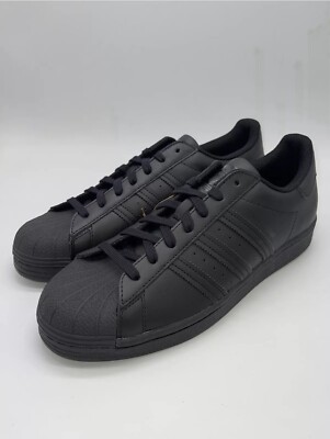 adidas superstar メンズ　27.5 ブラック adidas Originals Men's Superstar Sneaker | Black/Black | Size: 19