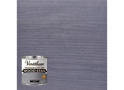 Fast Dry Wood Stain Premium Weathered Gray Oil-Based 0.5 pt Weathered Gray