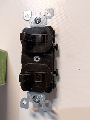 Leviton Combination Single Pole/3 Way 5241 Brown